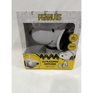 Peanuts New Ultrasonic Diffuser USB Powered 2 Mist Modes 280 ML Capacity Snoopy